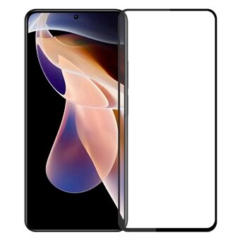 PINWUYO JK Tempered Glass Film Series-2 Xiaomi Redmi Note 11T Pro 5G / Note 11T Pro+ 5G / Poco X4 GT 5G Full Glue Räjähdyssuojattu koko näytön suojakalvo