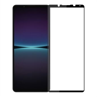 PINWUYO JK Tempered Glass Film Series-2 for Sony Xperia 5 IV Anti-hankausta Ultra Clear Full Cover Anti-Oil Full Glue näytönsuoja