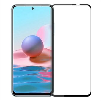 MOFI JK Tempered Glass Film Series-1 Xiaomi Poco M5s 4G / Redmi Note 10 4G / Redmi Note 10S 4G näytönsuoja Täyskansi Täysi liima Räjähdyssuojattu kirkas kalvosuoja