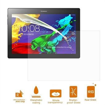 0,3 mm panssarilasi - karkaistu lasi - Lenovo TAB 2 A10-30 (Arc Edge)