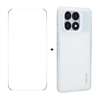 Xiaomi Redmi K70 5G / Xiaomi Redmi K70 Pro 5G ENKAY HAT PRINCE Kotelon läpikuultava mattapintainen TPU-suojakuori iskunvaimennuksella ja näytön kalvolla