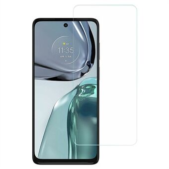 AMORUS For Motorola Moto G62 5G 9H korkea alumiinipiilasi näytönsuoja 2.5D Arc Edge Räjähdyssuojattu sormenjälkiä estävä kalvo