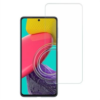 AMORUS Samsung Galaxy M53 5G High Aluminium-Silicon Glass HD Visual 2.5D Arc Edge Räjähdyssuojattu näytönsuoja