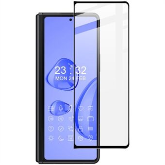 IMAK Pro+ -sarja Samsung Galaxy Z Fold4 5G näytönsuojalle HD kirkas 9H Kovuus karkaistu lasi Täysliima Täysi peittävä suojakalvo