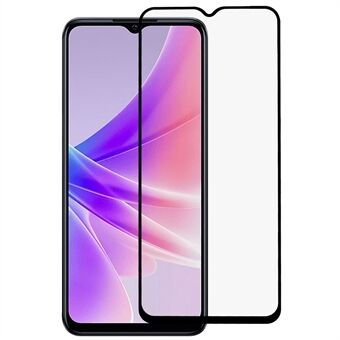 Pölynkestävä karkaistu lasikalvo Oppo A77 5G:lle, Full Glue Full Coverage HD Silk Printing Puhelimen näytönsuoja