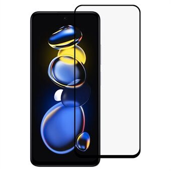 HD-puhelimen näytönsuoja Xiaomi Redmi Note 11T Pro 5G / Note 11T Pro+ 5G / Poco X4 GT 5G, silkkipainatus Täyspeittävä koko liimakarkaistu lasikalvo