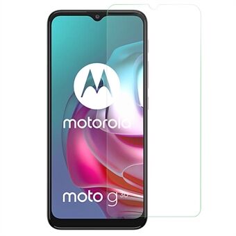 Motorola Moto G30 HD kirkas karkaistu lasikalvo 2.5D Arc Edge pölytiivis näytönsuoja