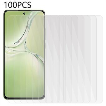 100 kpl Oppo K12x 5G (Kiina) / OnePlus Nord CE4 Lite 5G karkaistu lasi puhelimen näytönsuoja HD kirkas