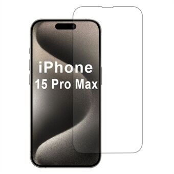 iPhone 15 Pro Max -näytönsuoja, korkea alumiini-pii-lasi kalvo, 0,33 mm, ultramääräinen, 9H kovuus