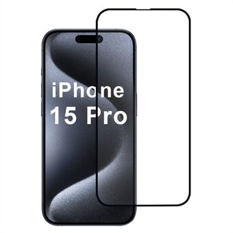 iPhone 15 Pro näytönsuoja silkkipainokalvo 2.5D korkea tarkkuus