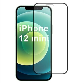 iPhone 12 mini - 2.5D näytönsuoja, korkea alumiini-piilasi, kirkas kalvo