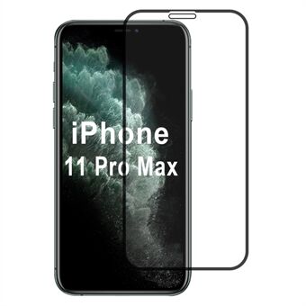 IPhone 11 Pro Max näytönsuojakalvo silkkipainatus 2.5D kirkas älypuhelinten näytönkalvot lisävarusteet