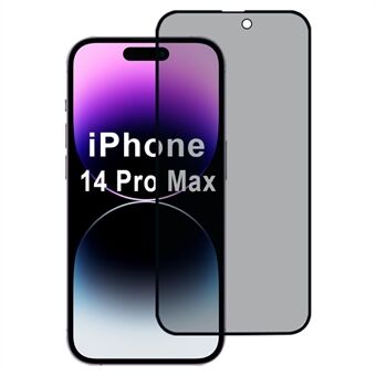 iPhone 14 Pro Maxin yksityisyyssuojakalvo, 28 asteen vakoilua estävä kalvo, 2.5D