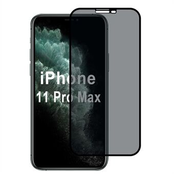 iPhone 11 Pro Max -näytönsuoja, yksityisyyttä suojaava korkealaatuinen alumiini-piilasislasikalvo