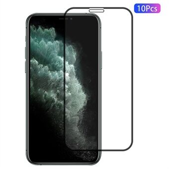 10 kpl iPhone 11 Pro Max -näytönsuoja, silkkipainettu, naarmuuntumaton