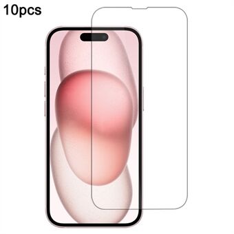 10 kpl / pakkauksessa iPhone 16:n näytönsuoja 0,33 mm 2.5D korkea alumiini-pii-lasikalvo