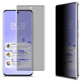 IMAK Oppo Reno12 5G (Global) -näytönsuoja, peilausta estävä karkaistu lasikalvo (ei reunaversiota)