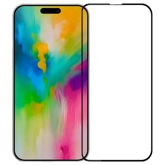 PINWUYO JK Series-2 iPhone 16 Plus -puhelimelle, korkealuokkainen alumiini-pii-lasi näytönsuoja, täydellinen liima