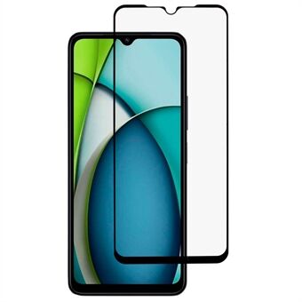 Xiaomi Redmi A3x 4G Karkaistu Lasi Näytönsuoja Silk Print Täysi Liimatut Näytön Kalvo