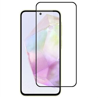 Samsung Galaxy A35 5G Näytönsuoja 2.5D Silkkipainofilmi Koko Peitto Täysliima