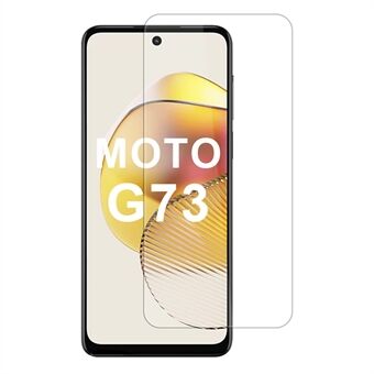 Motorola Moto G73 5G Näytönsuoja 2.5D Kaarre Reuna Korkea Läpinäkyvyys