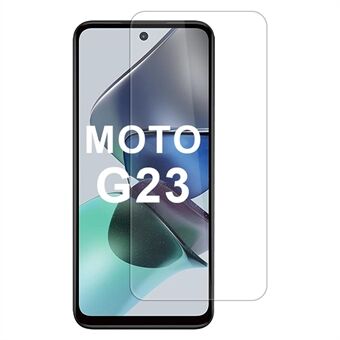 Motorola Moto G23 4G:lle Alumiini-piilasininen lasinäytönsuoja, 2,5D kaarireuna