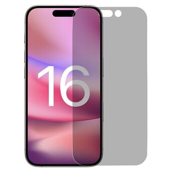 RURIHAI iPhone 16 Plus -näytönsuoja 180 asteen anti-spy-kalvo, ultrakirkas