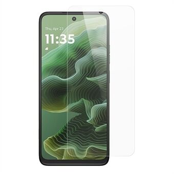 AMORUS Motorola Moto G35 5G:lle Karkaistu lasinen takakalvo HD Kirkas 2.5D Kaareva reuna 9H Kovuus Naarmunkestävä Takasuojus