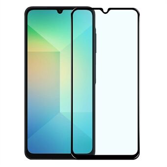 NORTHJO A+ Samsung Galaxy A06 Näytönsuoja Korkea alumiinisilikaattikalvo 0.3mm 2.5D - Musta