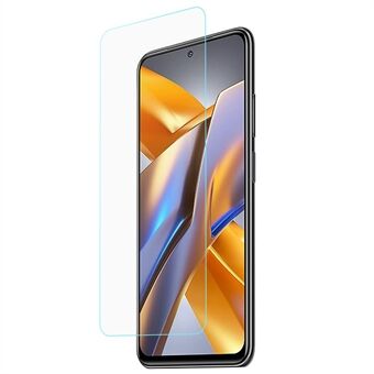 Xiaomi Poco M5s 4G 0.3mm Arc Edge Särkymätön karkaistu lasikalvo Ultra Clear Näytönsuoja