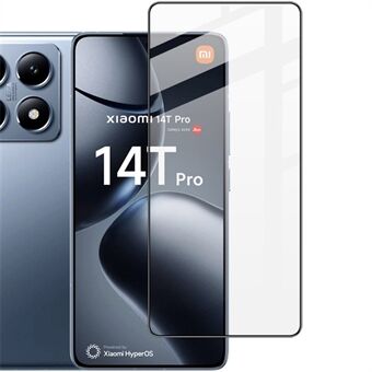 IMAK Pro+ -sarja Xiaomi 14T / 14T Pro Karkaistu Lasi Koko Näytön Suoja Herkkä Kosketuskalvo