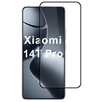 Xiaomi 14T / 14T Pro Korkealaatuinen alumiini-piilasi näyttösuoja 2.5D silkkipainatus