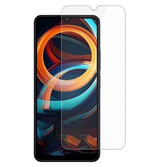 AMORUS Xiaomi Redmi A3 Pro 4G Näytönsuoja 2,5D Kaarre Reuna 9H Korkean Alumiini-Piilasin Kalvo