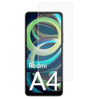 Xiaomi Redmi A4 5G Korkealaatuinen Alumiini-Piilasi Näytön Suoja 2.5D Kaari Reuna