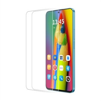 Motorola Moto G75 5G ENKAY HAT 2 kpl PRINCE Näytönsuojus 9H Kovuus Korkea Alumiini-Piilasi Kalvo - Läpinäkyvä