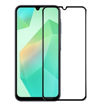 NORTHJO A+ Samsung Galaxy A26 5G Näytönsuoja Korkealaatuinen alumiini-piikalvo 0,3 mm 2.5D, Musta