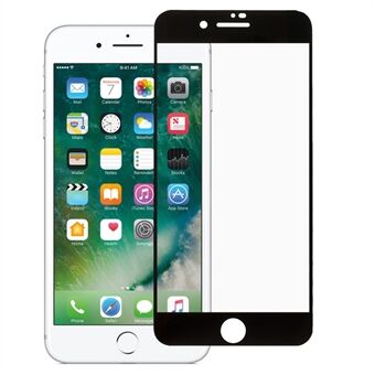 IPhone 7 Plus / 8 Plus 5,5 tuuman silkkipainatukselle karkaistu lasi näytönsuoja Täysliima Räjähdyssuojattu koko kansikalvo