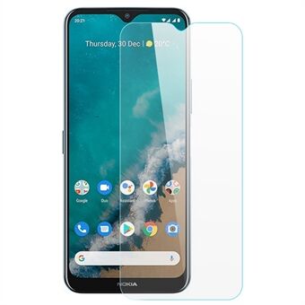 AMORUS Nokia G50 HD Clear -matkapuhelimen näyttökalvolle 2.5D Arc Edge Scratch 9H Kovuus Korkean alumiinipiilasi näytönsuoja