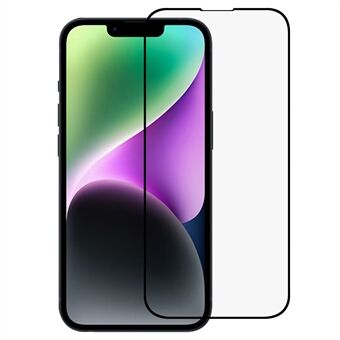 IPhone 14 Plus Matte Full Glue näytönsuoja Täysin peittävä naarmuuntumaton silkkitulostus karkaistu Scratch