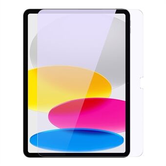 BASEUS iPad 10.9 (2022) -mallille Anti-Sinivalo Karkaistu Lasi Kalvo 0.3mm Erittäin Kirkas Ystävällinen Kosketusnäytön Suoja