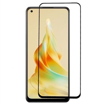 RURIHAI for Oppo Reno8 T 4G korkea alumiinipiilasi näytönsuoja 0,26 mm 9H räjähdyssuojattu 2,5D toissijaisesti kovettunut koko näytön kalvo