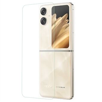 For Oppo Find N2 Flip 5G Takana näytönsuoja Kristallinkirkas 0,3mm Edge karkaistu lasikalvo