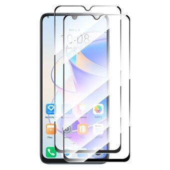 ENKAY HAT Prince 2 kpl Honor X7a 4G Full Screen Protector 0,26mm 9H 2,5D Full Glue Räjähdyssuojattu karkaistu lasikalvo