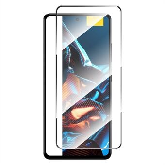 ENKAY HAT Prince Xiaomi Poco X5 5G / Redmi Note 12 5G / Note 12 5G (Kiina) Full Screen Protector Full Glue 0,26mm 2,5D 9H Räjähdyssuojattu karkaistu lasikalvo