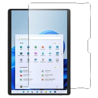 Microsoft Surface Pro 9:lle räjähdyssuojattu Arc Edge karkaistu lasikalvo HD kirkas Scratch näytönsuoja