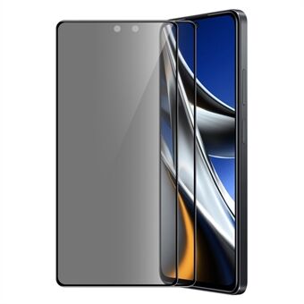 ENKAY HAT Prince 2 kpl Xiaomi Poco X5 5G / Redmi Note 12 5G (Kiina) / Note 12 5G Anti-peep Tempered Glass räjähdyssuojattu näytönsuoja