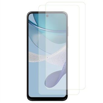 2kpl / sarja Motorola Moto G53 5G karkaistu lasi puhelimen näytönsuoja 2.5D Arc Edge Scratch näytön kalvo