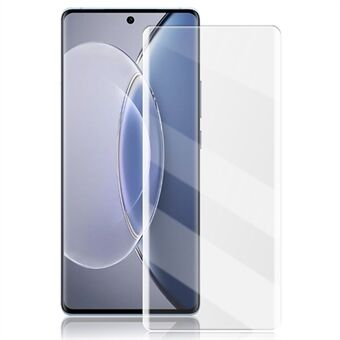 AMORUS For vivo X90 5G karkaistu lasi koko näytönsuoja Full Glue 3D kaareva UV nestemäinen HD kirkas kalvo