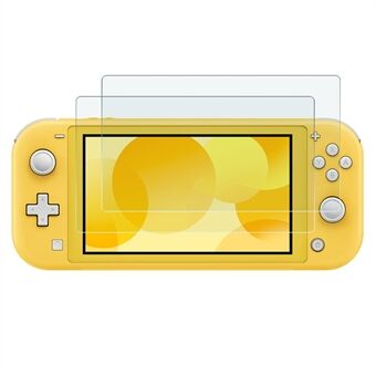 NORTHJO 2Pcs A+ näytönsuoja Nintendo Switch Lite -puhelimelle, 0,3 mm karkaistu lasi 2,5D särkymätön kalvo - läpinäkyvä