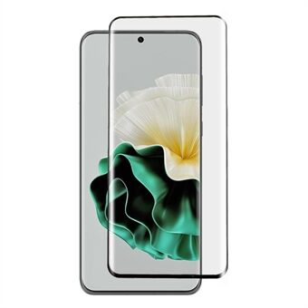 Huawei P60 / P60 Pro karkaistu lasi näytönsuoja 3D kaareva Täyspeitto kirkas kalvo sivuliima